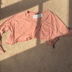 Cropped long sleeve urban outfitters shirt